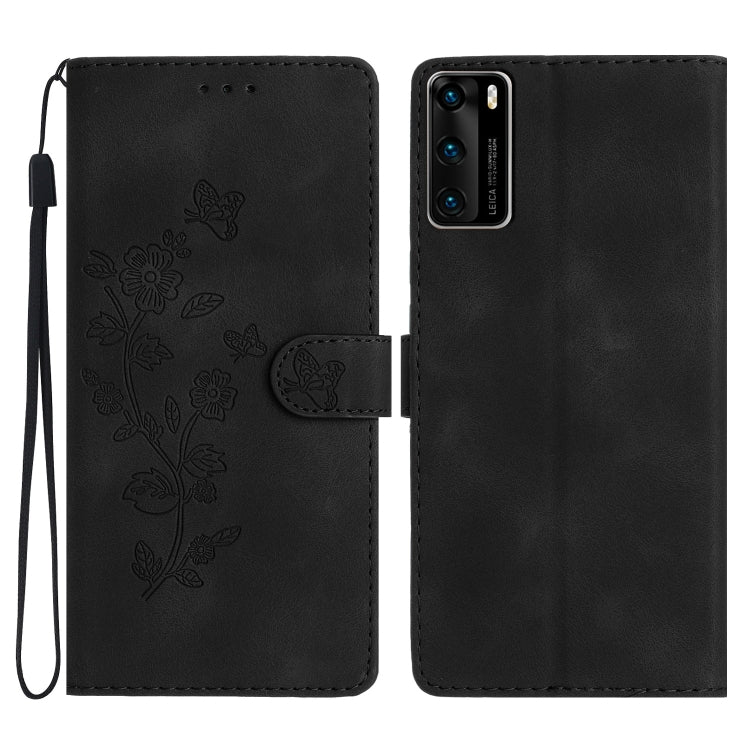 Custodia per telefono in pelle con motivo a farfalla in rilievo, For Huawei P40, For Huawei P30 lite, For Huawei P30 Pro, For Huawei P30