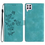 Custodia per telefono in pelle con motivo a farfalla in rilievo, For Huawei Y6p, For Huawei Y5p, For Huawei P40 lite, For Huawei P40 Pro