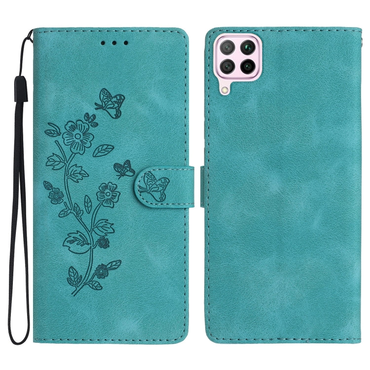 Custodia per telefono in pelle con motivo a farfalla in rilievo, For Huawei Y6p, For Huawei Y5p, For Huawei P40 lite, For Huawei P40 Pro