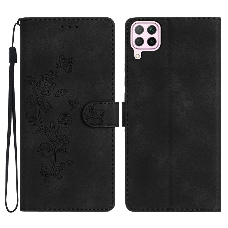 Custodia per telefono in pelle con motivo a farfalla in rilievo, For Huawei Y6p, For Huawei Y5p, For Huawei P40 lite, For Huawei P40 Pro