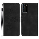 Custodia per telefono in pelle con motivo a farfalla in rilievo, For Huawei Y6p, For Huawei Y5p, For Huawei P40 lite, For Huawei P40 Pro