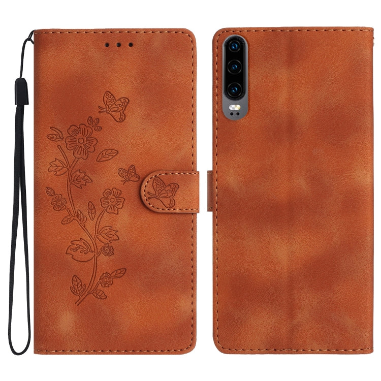 Custodia per telefono in pelle con motivo a farfalla in rilievo, For Huawei P40, For Huawei P30 lite, For Huawei P30 Pro, For Huawei P30