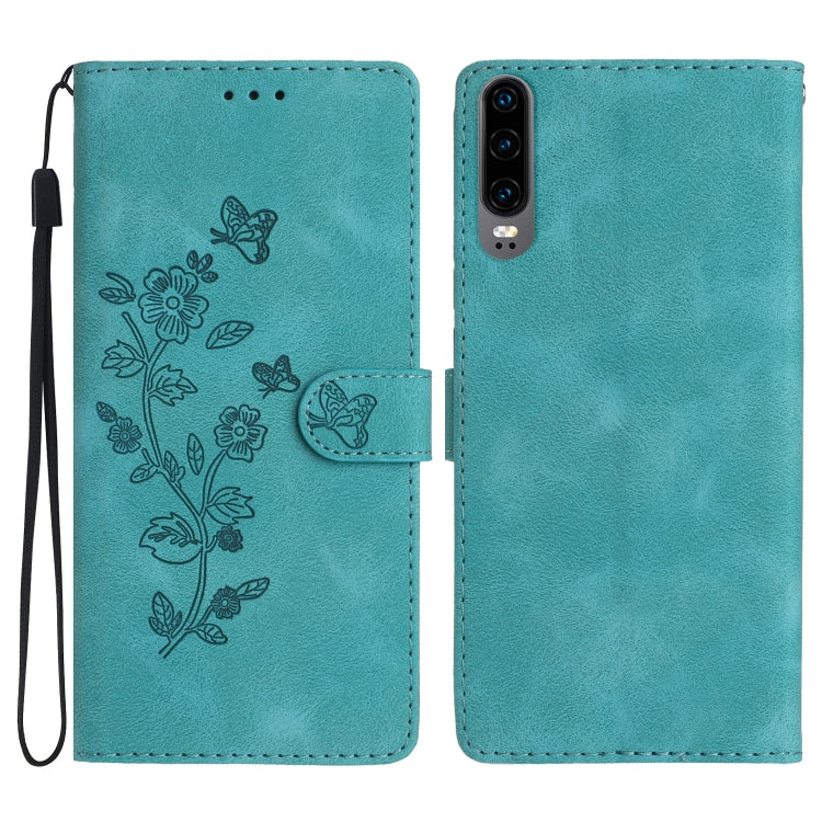 Custodia per telefono in pelle con motivo a farfalla in rilievo, For Huawei P40, For Huawei P30 lite, For Huawei P30 Pro, For Huawei P30