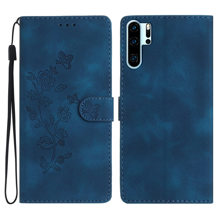 Custodia per telefono in pelle con motivo a farfalla in rilievo, For Huawei P40, For Huawei P30 lite, For Huawei P30 Pro, For Huawei P30