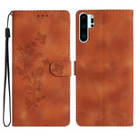 Custodia per telefono in pelle con motivo a farfalla in rilievo, For Huawei P40, For Huawei P30 lite, For Huawei P30 Pro, For Huawei P30