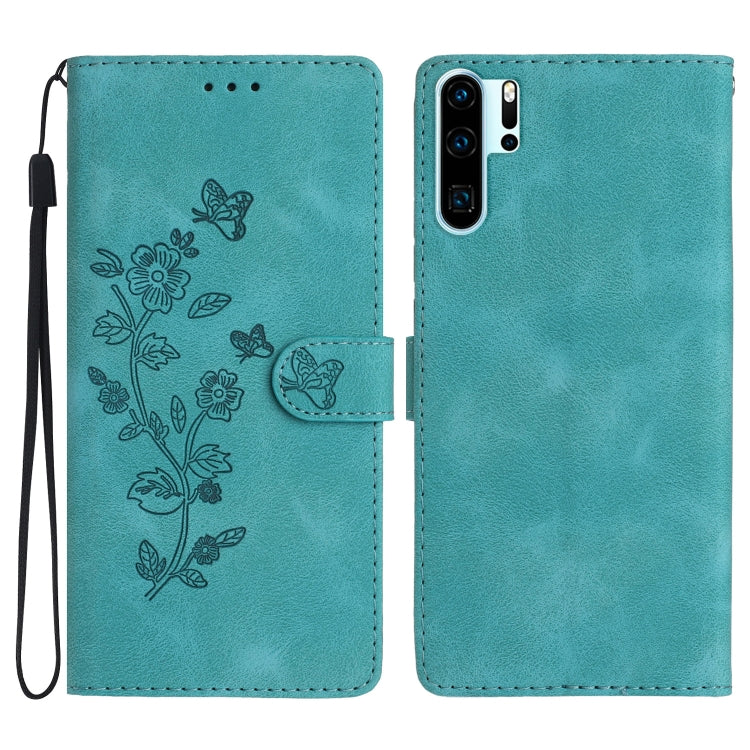 Custodia per telefono in pelle con motivo a farfalla in rilievo, For Huawei P40, For Huawei P30 lite, For Huawei P30 Pro, For Huawei P30