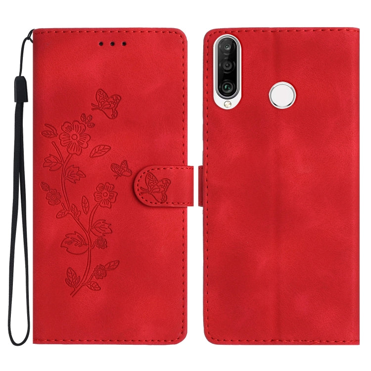 Custodia per telefono in pelle con motivo a farfalla in rilievo, For Huawei Y6p, For Huawei Y5p, For Huawei P40 lite, For Huawei P40 Pro