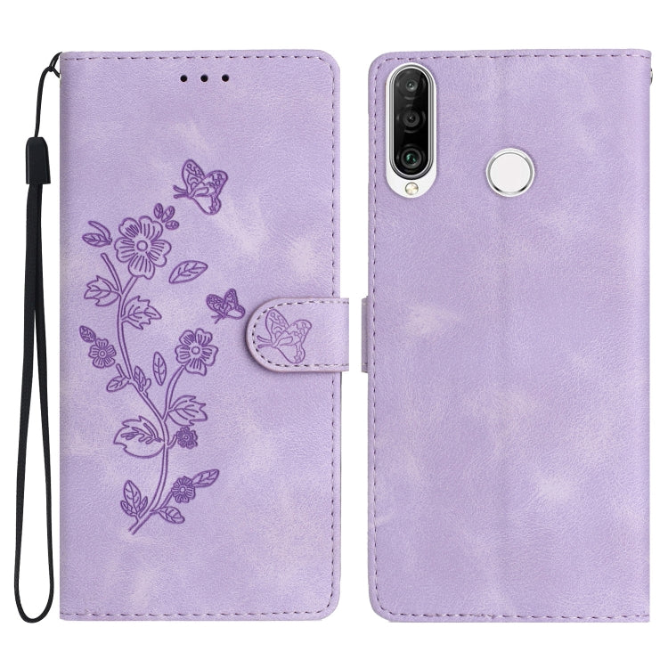 Custodia per telefono in pelle con motivo a farfalla in rilievo, For Huawei Y6p, For Huawei Y5p, For Huawei P40 lite, For Huawei P40 Pro