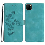 Custodia per telefono in pelle con motivo a farfalla in rilievo, For Huawei Y6p, For Huawei Y5p, For Huawei P40 lite, For Huawei P40 Pro