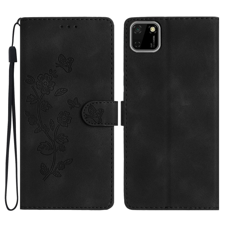 Custodia per telefono in pelle con motivo a farfalla in rilievo, For Huawei Y6p, For Huawei Y5p, For Huawei P40 lite, For Huawei P40 Pro