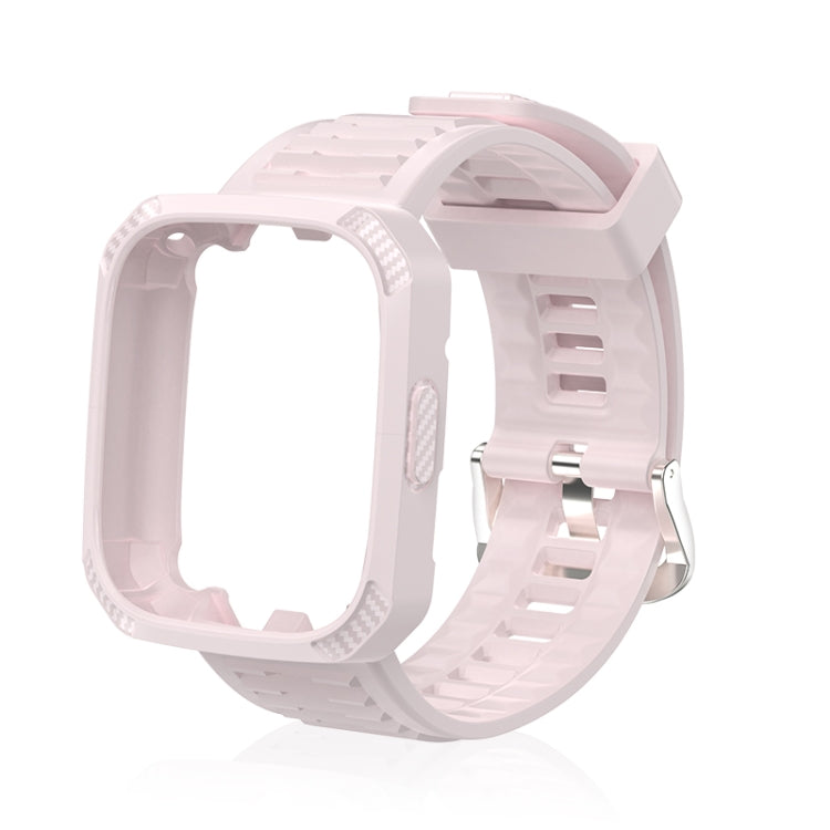 Cinturino in silicone con trama fibra di carbonio per Redmi Watch