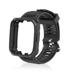 Cinturino in silicone con trama fibra di carbonio per Redmi Watch