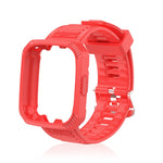 Cinturino in silicone con trama fibra di carbonio per Redmi Watch