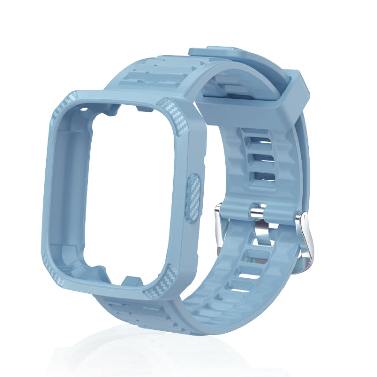 Cinturino in silicone con trama fibra di carbonio per Redmi Watch