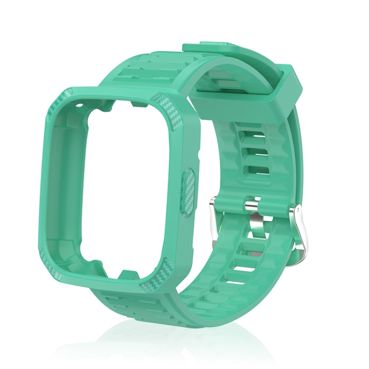 Cinturino in silicone con trama fibra di carbonio per Redmi Watch