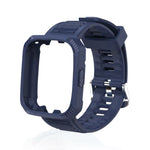 Cinturino in silicone con trama fibra di carbonio per Redmi Watch