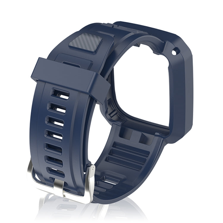 Cinturino in silicone con trama fibra di carbonio per Redmi Watch