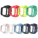 Cinturino in silicone con trama fibra di carbonio per Redmi Watch