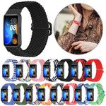 Cinturino per orologio con fibbia intrecciata in nylon, For Huawei Band 8