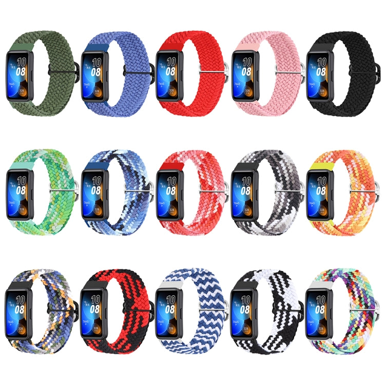Cinturino per orologio con fibbia intrecciata in nylon, For Huawei Band 8