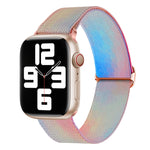 Cinturino di ricambio in nylon con motivo verniciato, For Apple Watch 6 44mm, For Apple Watch 5 44mm, For Apple Watch 5 40mm