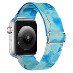 Cinturino di ricambio in nylon con motivo verniciato, For Apple Watch SE 2023 40mm, For Apple Watch 8 45mm, For Apple Watch Ultra 2 49mm