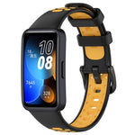 Cinturino di ricambio in silicone bicolore, For Huawei Band 10 / 9 / 8
