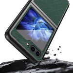 Custodia per telefono protettiva antiurto Cross Texture All Inclusive, For Samsung Galaxy Z Flip5