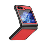 Custodia per telefono protettiva antiurto Cross Texture All Inclusive, For Samsung Galaxy Z Flip5