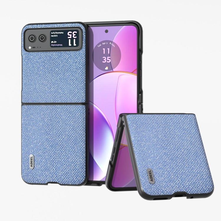 Custodia per telefono con bordo nero serie Diamond ABEEL, For Motorola Razr 50, For Motorola Razr 40, For Motorola Razr 40 Ultra