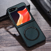 Custodia TPU con anello magnetico per Samsung Galaxy Z Flip6