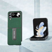 Custodia in vera pelle per Samsung Galaxy Z Flip4