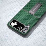 Custodia in vera pelle per Samsung Galaxy Z Flip4