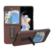 Custodia in vera pelle per Samsung Galaxy Z Flip4