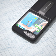 Custodia morbida con bordo nero per Samsung Galaxy Z Flip5