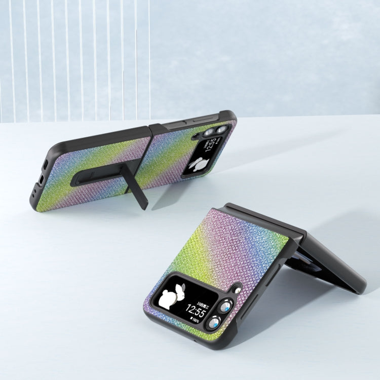 Custodia con bordo nero per Samsung Galaxy Z Flip4