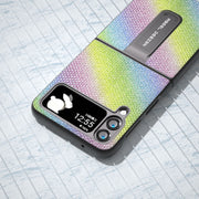 Custodia con bordo nero per Samsung Galaxy Z Flip4