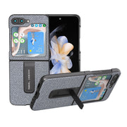 Custodia con bordo nero per Samsung Galaxy Z Flip4