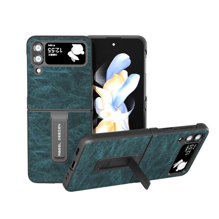 Custodia PU con texture Litchi per Samsung Galaxy Z Flip4