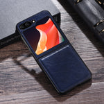 Custodia antiurto in pelle per Samsung Galaxy Z Flip5