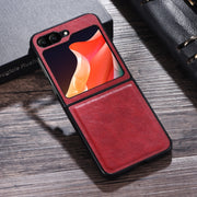 Custodia antiurto in pelle per Samsung Galaxy Z Flip5