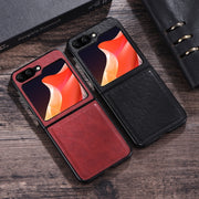 Custodia antiurto in pelle per Samsung Galaxy Z Flip5