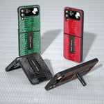 Custodia in pelle per Samsung Galaxy Z Flip4