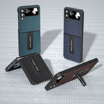 Custodia in vera pelle per Samsung Galaxy Z Flip4