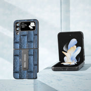 Custodia in vera pelle per Samsung Galaxy Z Flip4