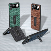 Custodia in vera pelle per Samsung Galaxy Z Flip4