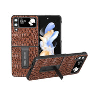 Custodia in vera pelle per Samsung Galaxy Z Flip4