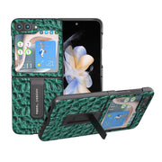Custodia in vera pelle per Samsung Galaxy Z Flip4