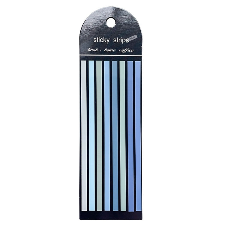 Striscia trasparente Colore fluorescente Impermeabile Sticky Note Long Strip Index Sticker