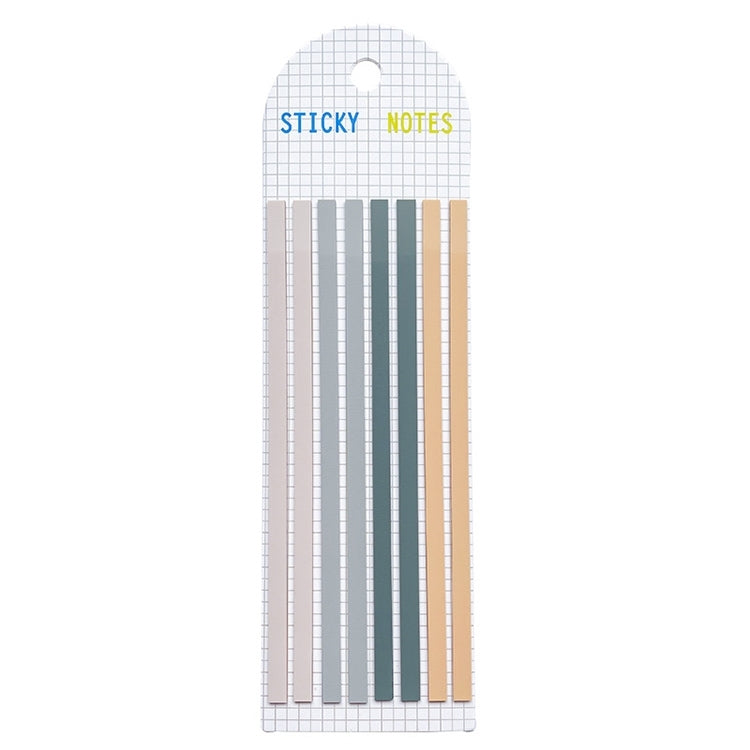 Striscia trasparente Colore fluorescente Impermeabile Sticky Note Long Strip Index Sticker